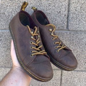 Doc martens lace up shoes